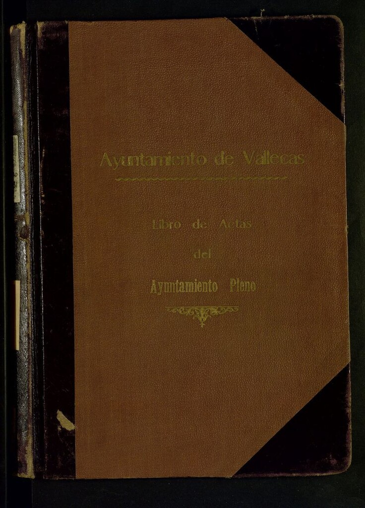 Miniatura de Ayuntamiento de Vallecas. Libros Actas del Ayuntamiento Pleno.