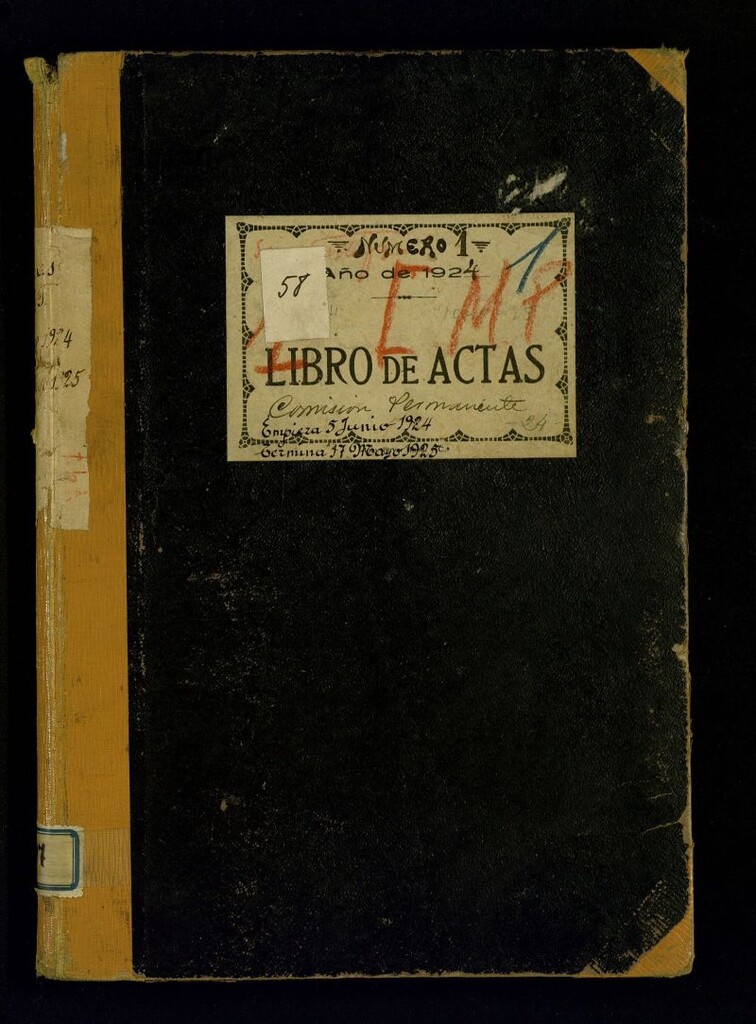 Miniatura de Libros de Actas Ayto. Vicálvaro. 797 (Comisión Permanente)