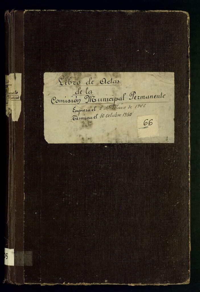 Miniatura de Libros de Actas Ayto. Vicálvaro. 805 (Comisión Permanente).