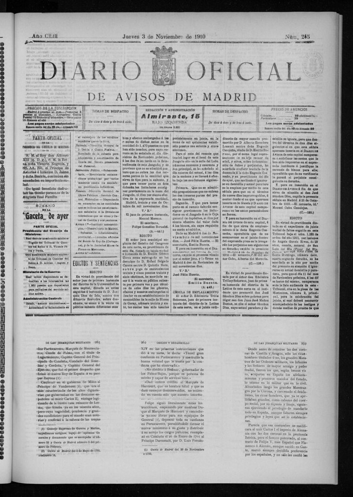 Miniatura de Boletín Oficial del Ayuntamiento de Madrid del 14 de febrero de 1949, nº 2716
