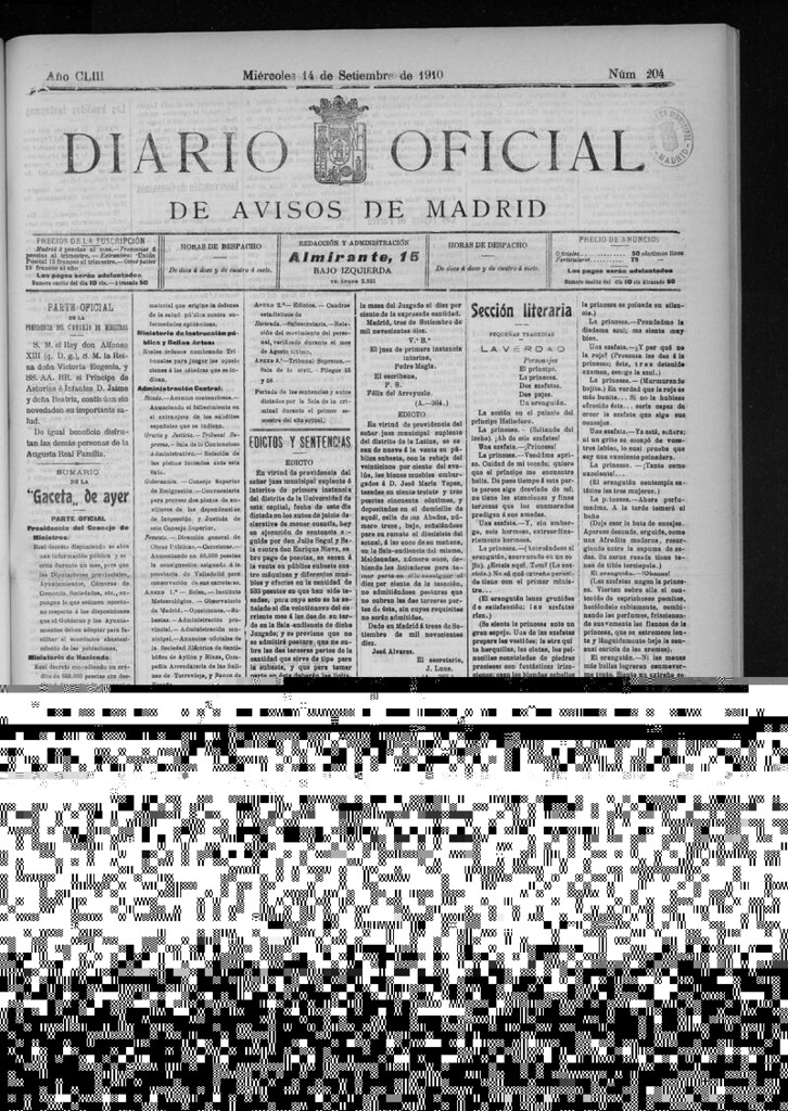 Miniatura de Boletín Oficial del Ayuntamiento de Madrid del 20 de junio de 1949, nº 2734