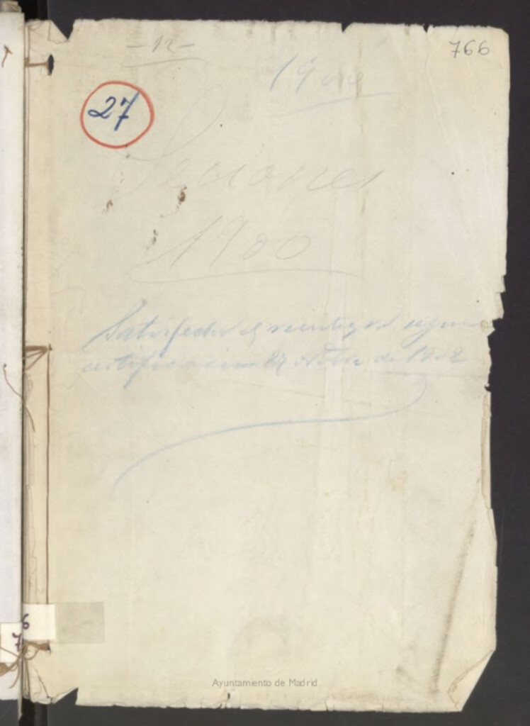 Miniatura de Libros de Actas del Ayuntamiento de Vicálvaro. Volumen 766 (Actas de las sesiones del 6-01-1900 al 31-12-1900)