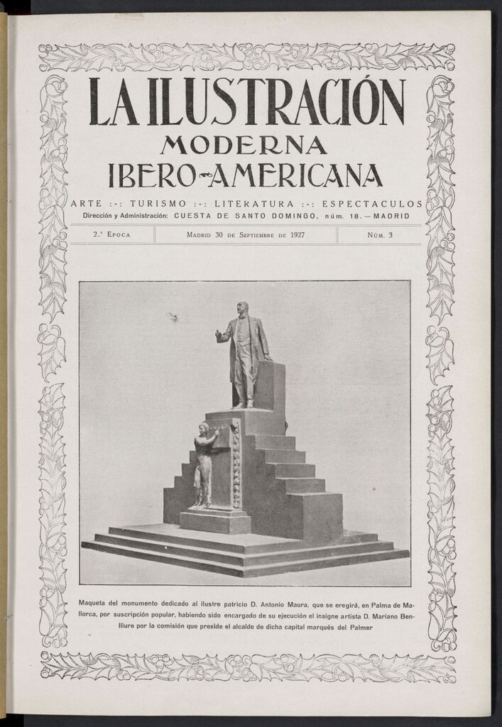 Miniatura de La Ilustración Moderna Ibero-Americana del 30 de septiembre de 1927, nº 3