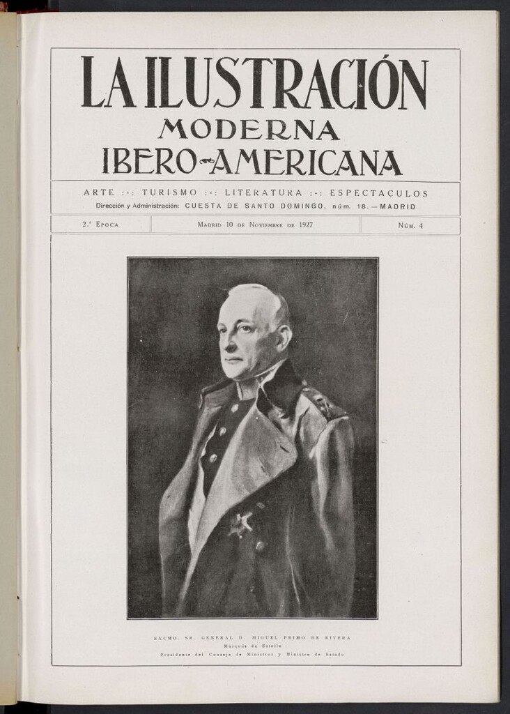 Miniatura de La Ilustración Moderna Ibero-Americana del 10 de noviembre de 1927, nº 4