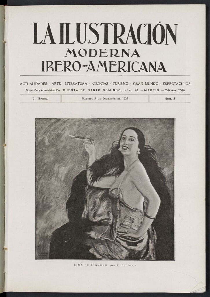 Miniatura de La Ilustración Moderna Ibero-Americana del 5 de diciembre de 1927, nº 5