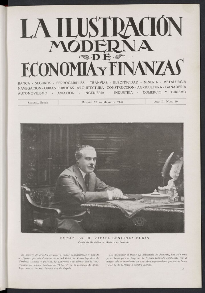 Miniatura de La Ilustración Moderna Ibero-Americana del 20 de mayo de 1928, nº 10