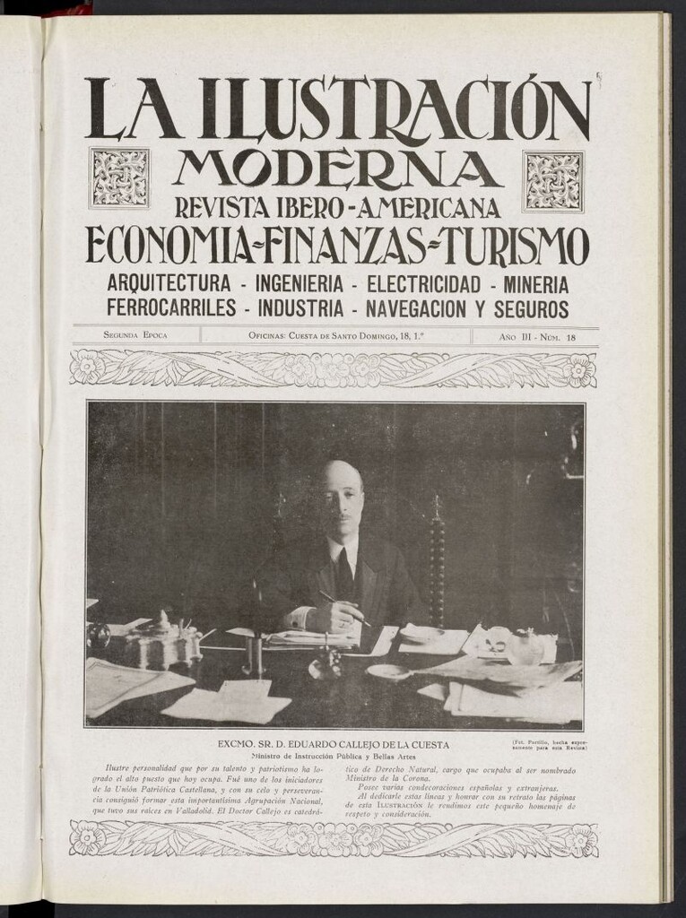 Miniatura de La Ilustración Moderna Ibero-Americana de 1929, nº 18