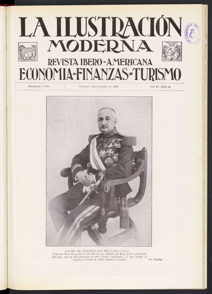 Miniatura de La Ilustración Moderna Ibero-Americana de septiembre de 1930, nº 36