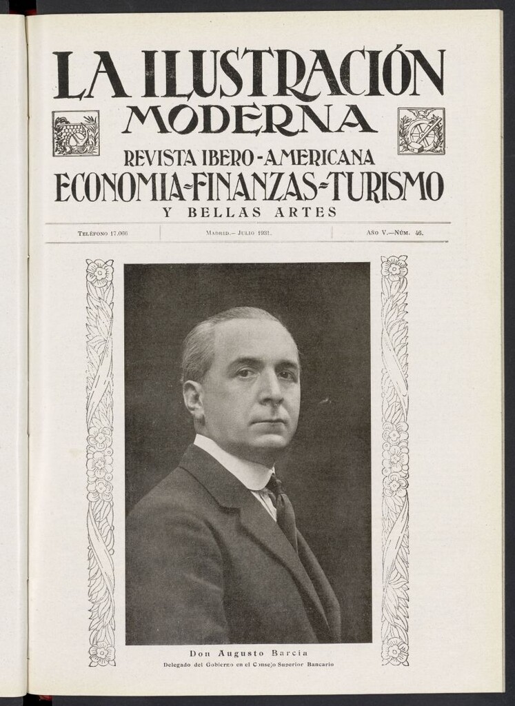 Miniatura de La Ilustración Moderna Ibero-Americana de julio de 1931, nº 46