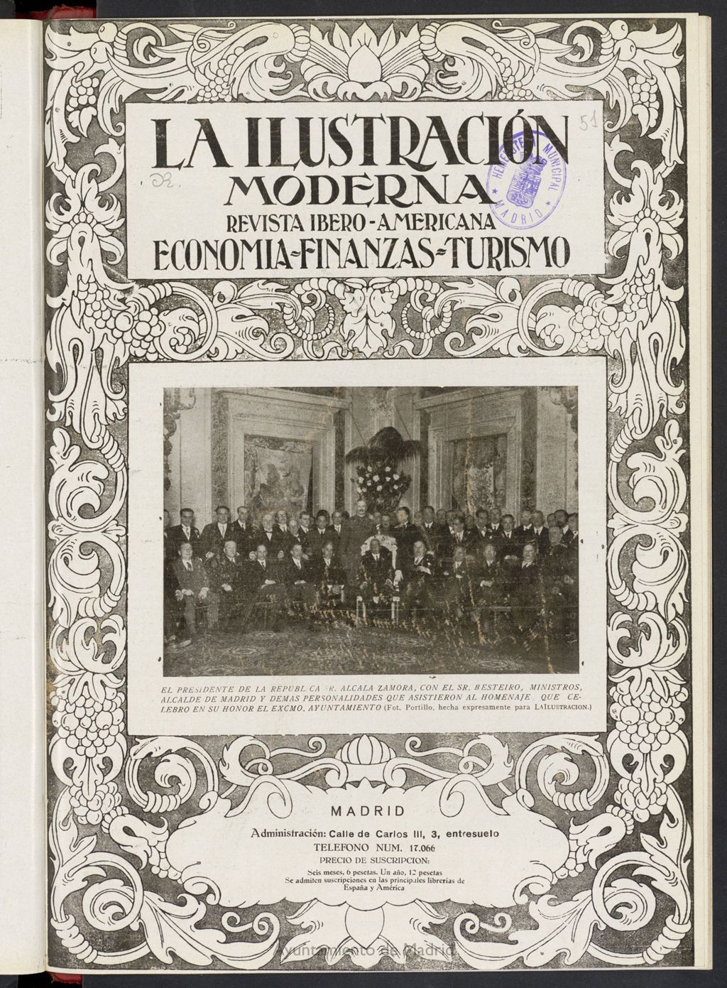 Miniatura de La Ilustración Moderna Ibero-Americana de diciembre de 1931, nº 51