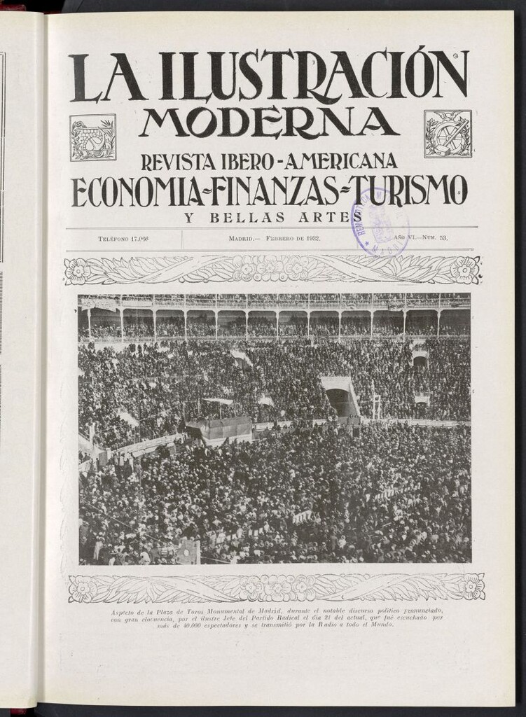 Miniatura de La Ilustración Moderna Ibero-Americana de febrero de 1932, nº 53