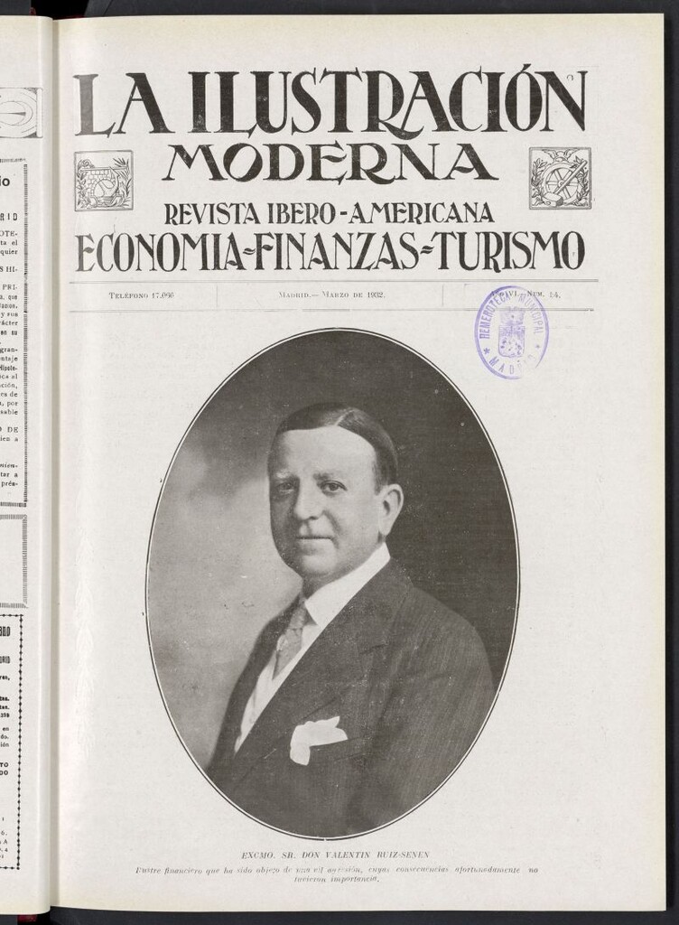 Miniatura de La Ilustración Moderna Ibero-Americana de marzo de 1932, nº 54