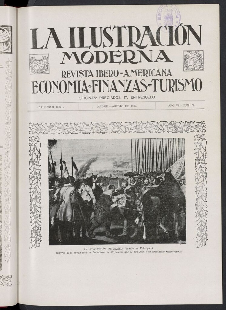 Miniatura de La Ilustración Moderna Ibero-Americana de agosto de 1932, nº 59