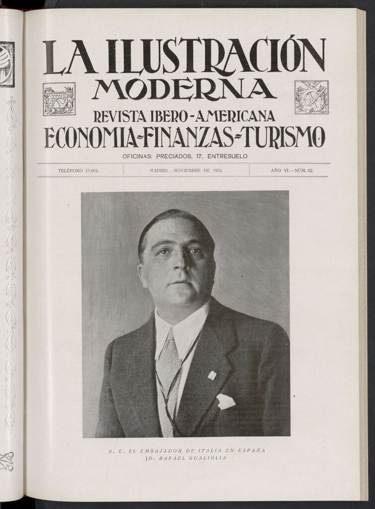 Miniatura de La Ilustración Moderna Ibero-Americana de noviembre de 1932, nº 62