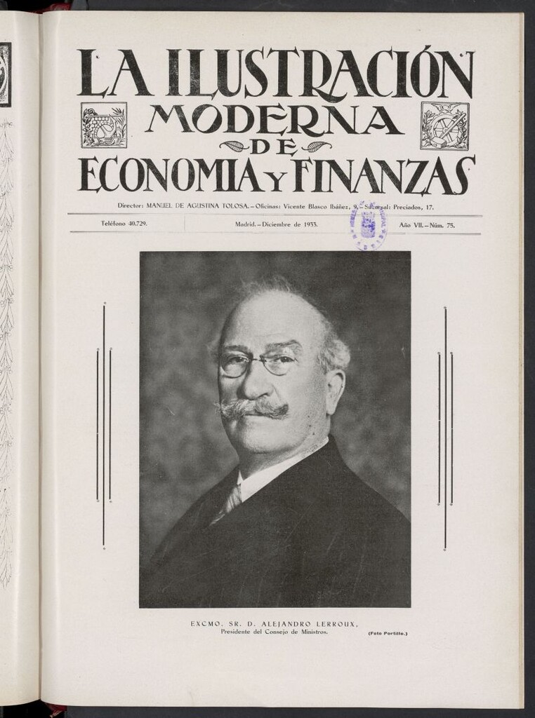 Miniatura de La Ilustración Moderna Ibero-Americana de diciembre de 1933, nº 75