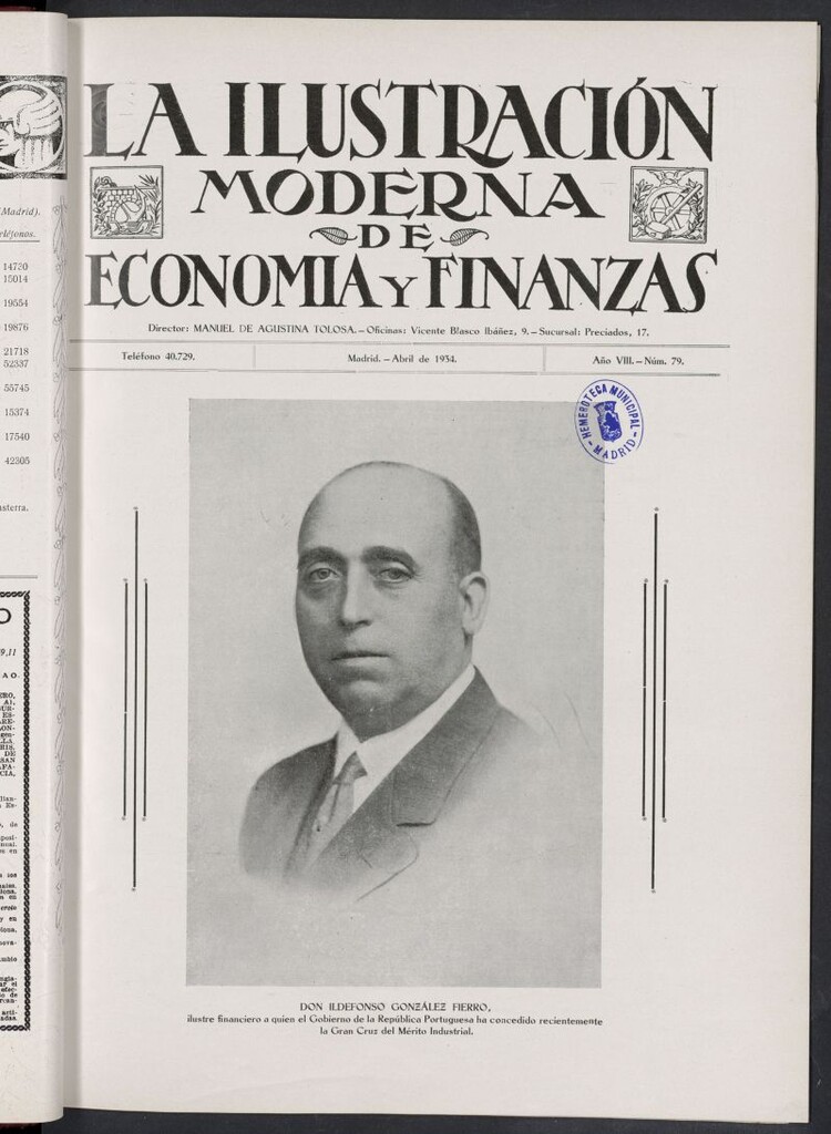 Miniatura de La Ilustración Moderna Ibero-Americana de abril de 1934, nº 79