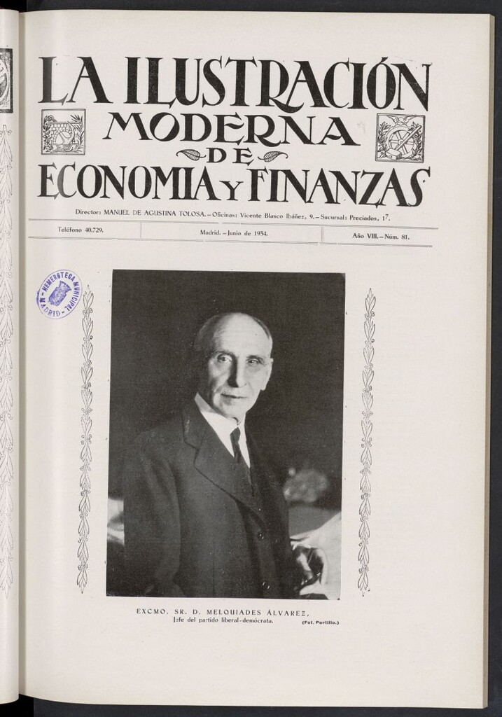 Miniatura de La Ilustración Moderna Ibero-Americana de junio de 1934, nº 81