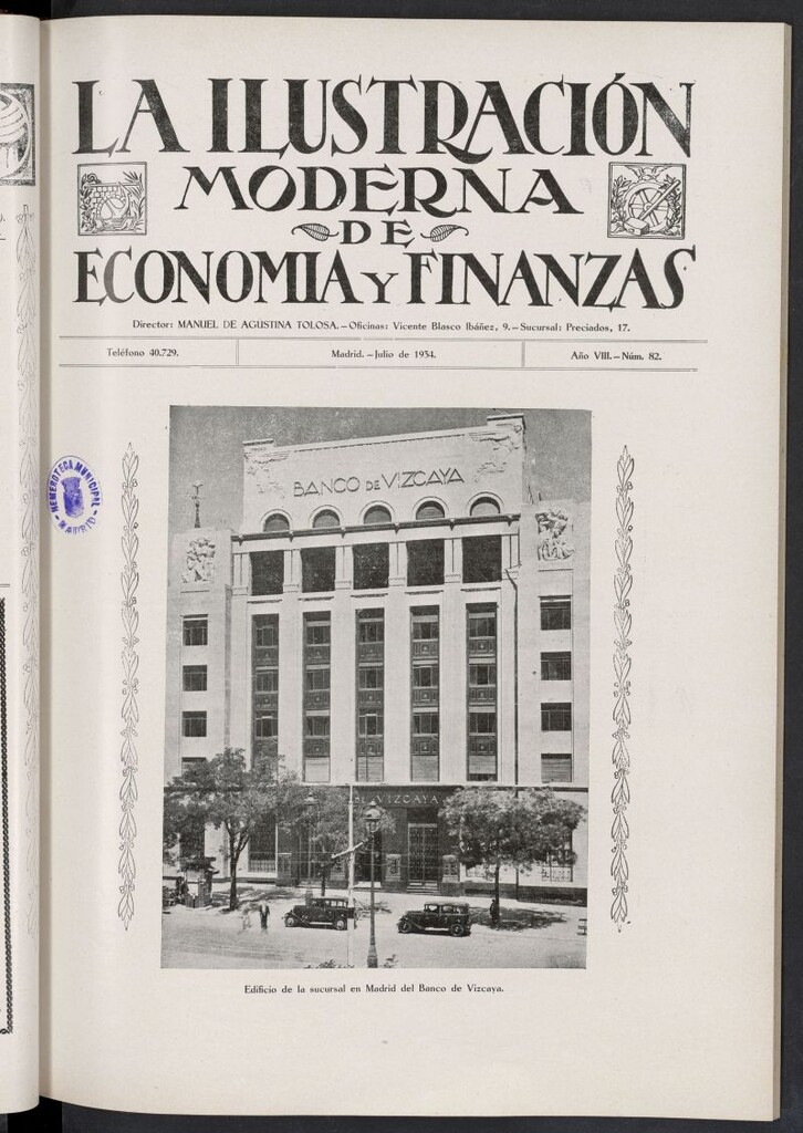 Miniatura de La Ilustración Moderna Ibero-Americana de julio de 1934, nº 82