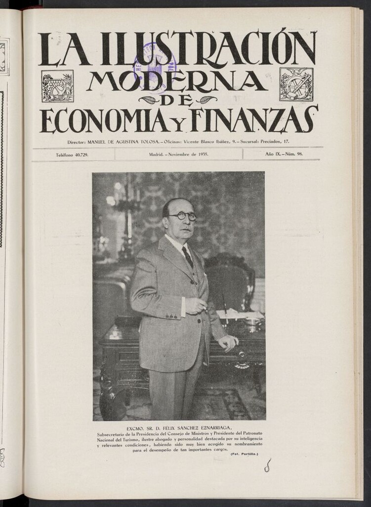 Miniatura de La Ilustración Moderna Ibero-Americana de noviembre de 1935, nº 98