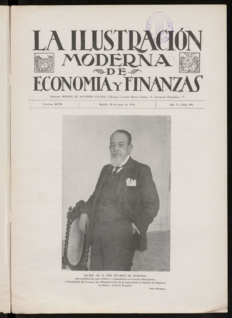 Miniatura de La Ilustración Moderna Ibero-Americana del 30 junio de 1936, nº 105