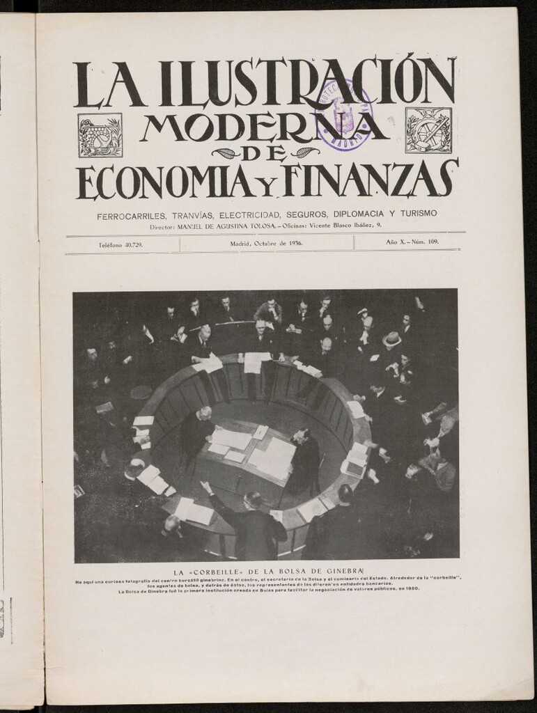 Miniatura de La Ilustración Moderna Ibero-Americana de octubre de 1936, nº 109