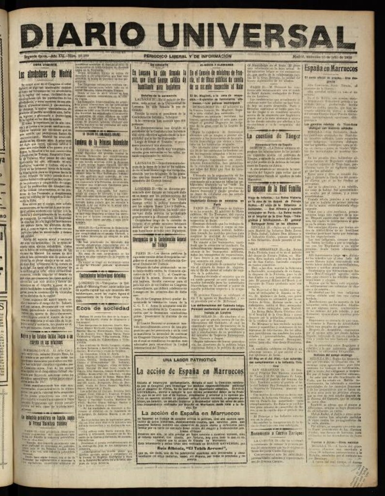 Miniatura de España Evangélica del 16 de marzo de 1933, nº 670