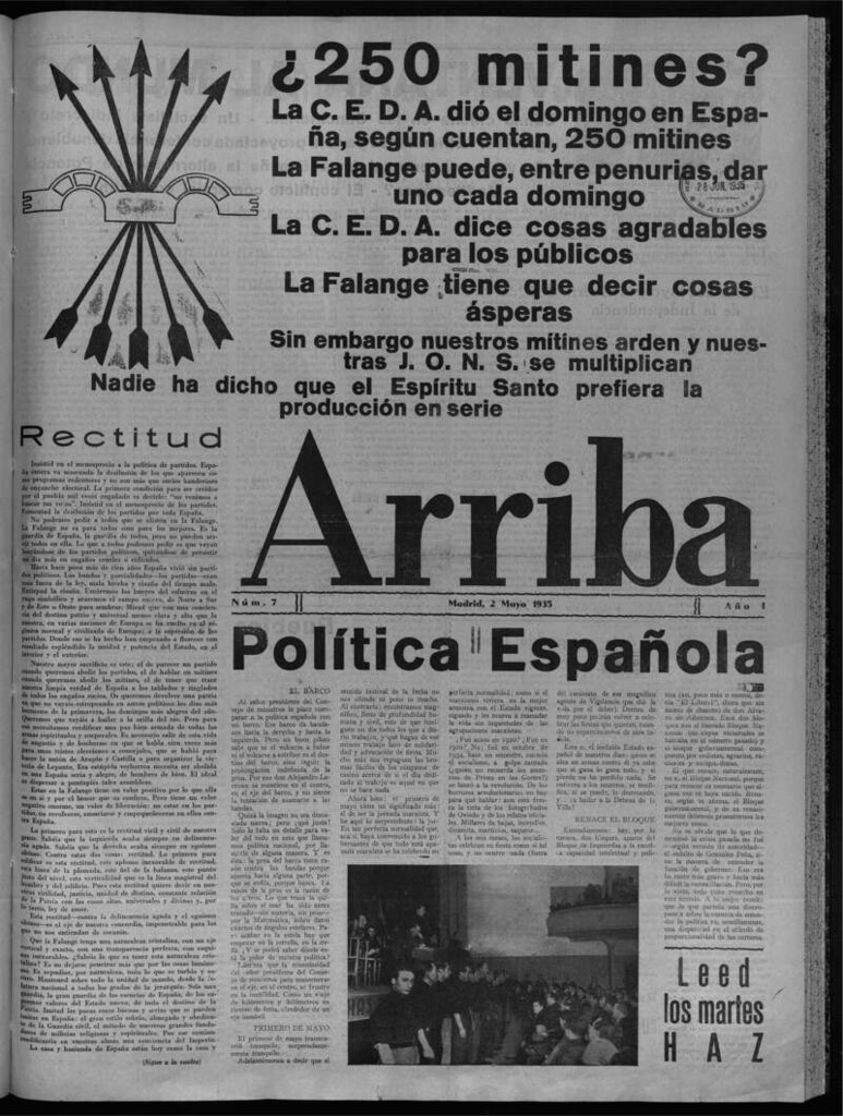 Miniatura de Arriba del 2 de mayo de 1935