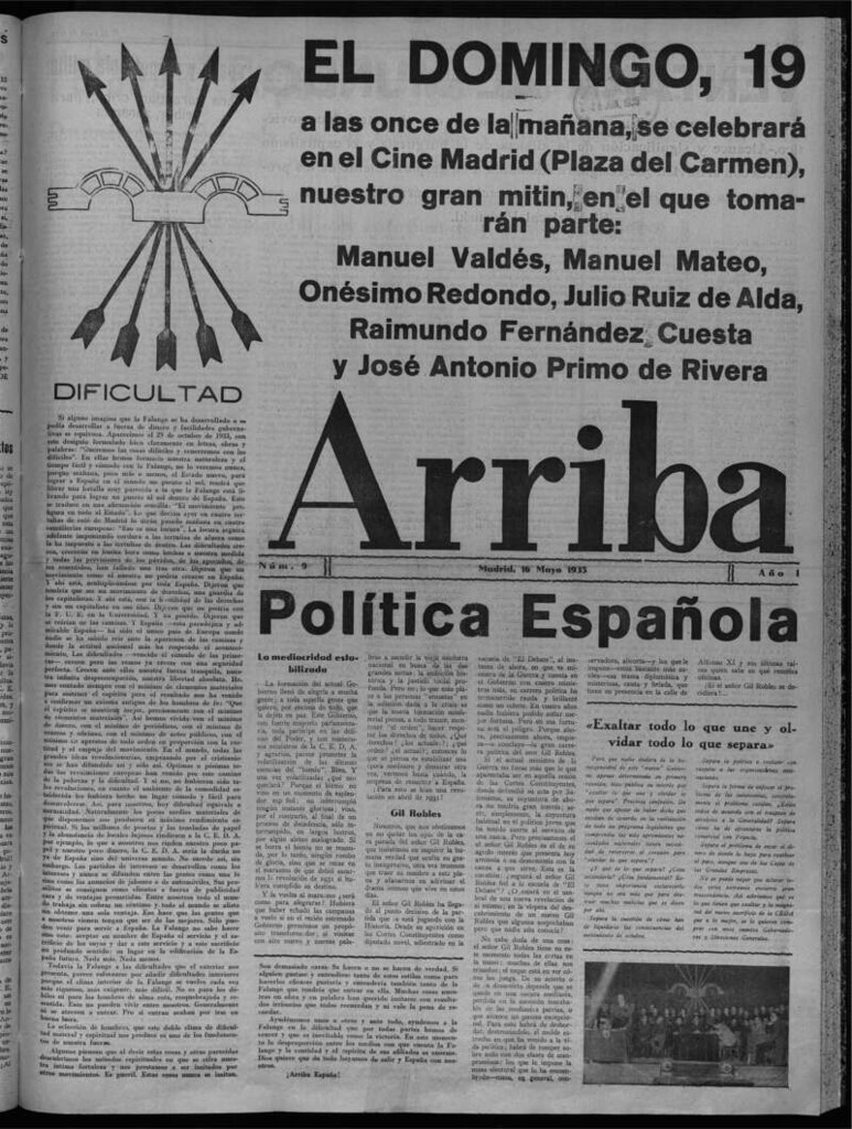 Miniatura de Arriba del 16 de mayo de 1935