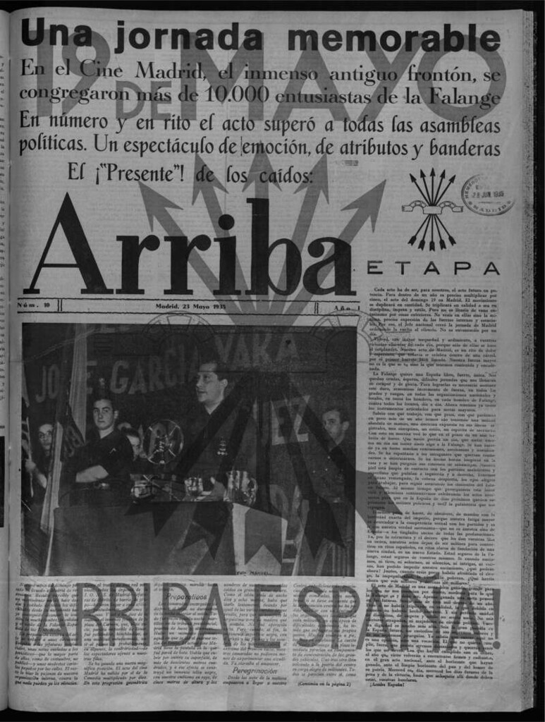 Miniatura de Arriba del 23 de mayo de 1935