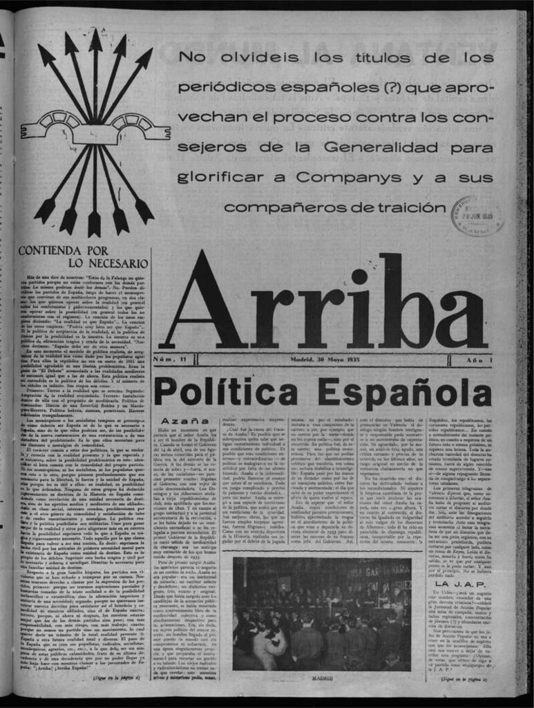Miniatura de Arriba del 30 de mayo de 1935