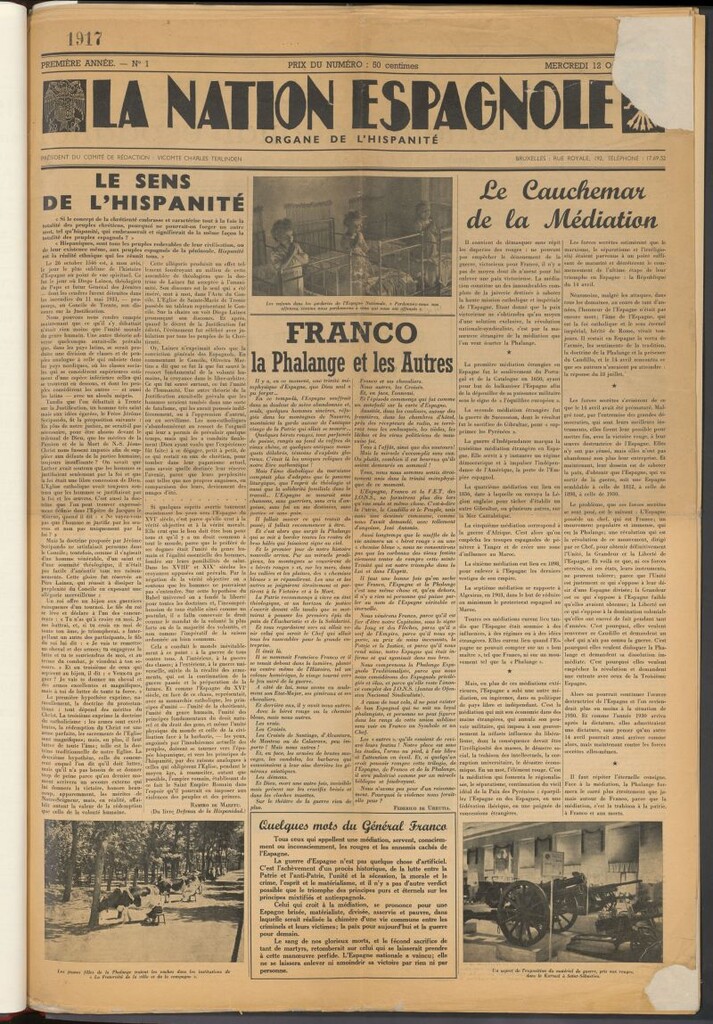 Miniatura de La nation espagnole : organe de l´hispanité
