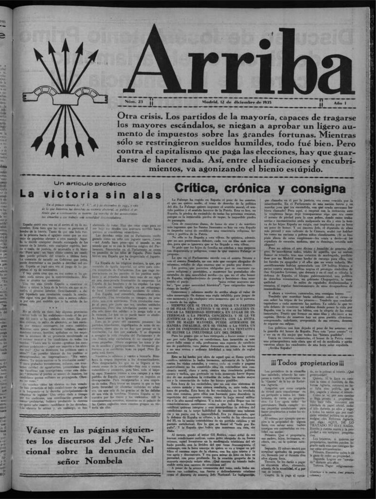Miniatura de Arriba del 12 de diciembre de 1935