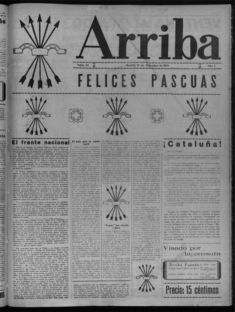 Miniatura de Arriba del 19 de diciembre de 1935