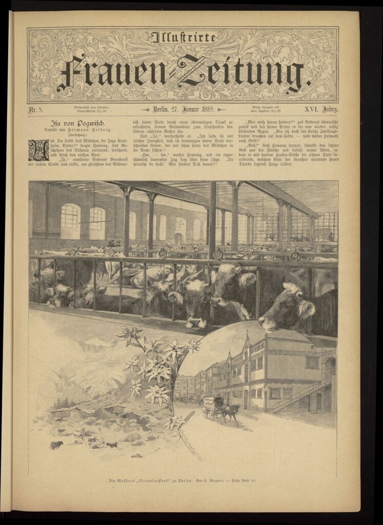 Miniatura de Illustrierte Frauen Zeitung del 27 de enero de 1889, nº 5