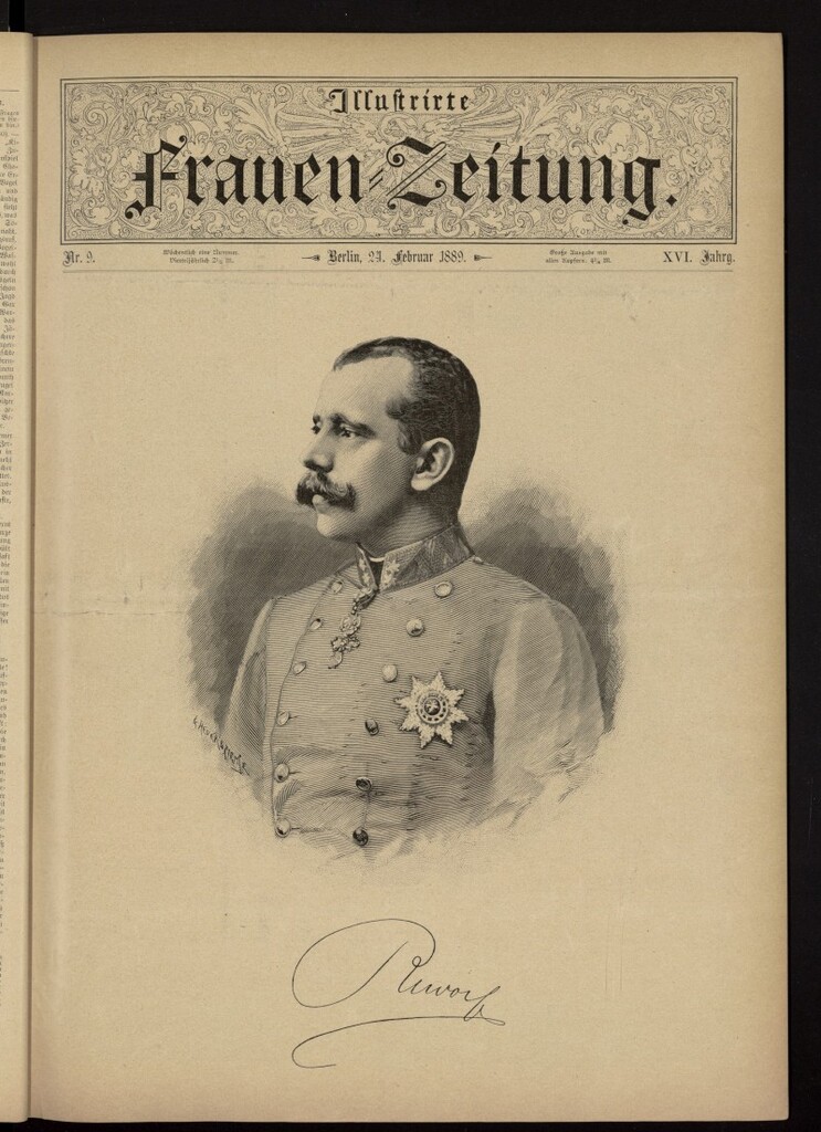 Miniatura de Illustrierte Frauen Zeitung del 24 de febrero de 1889, nº 9