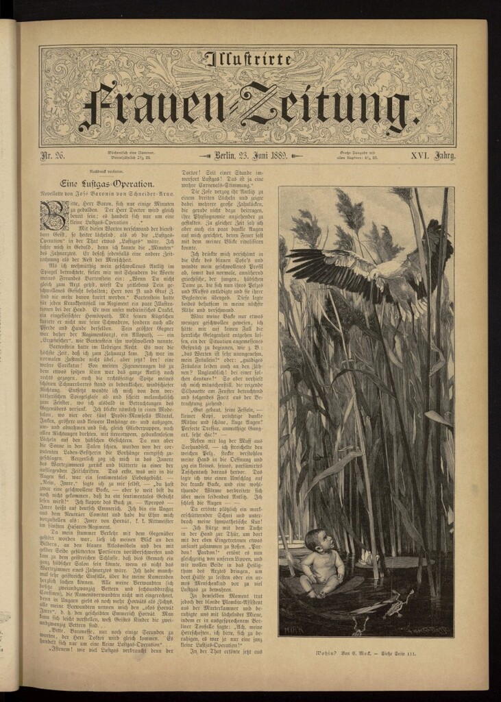 Miniatura de Illustrierte Frauen Zeitung del 23 de junio de 1889, nº 26