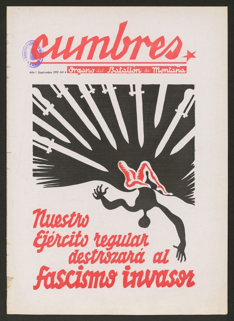 Miniatura de Cumbres: órgano del Batallón Alpino de septiembre de 1937