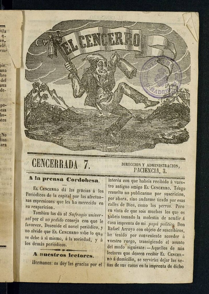 Miniatura de El Cencerro.
