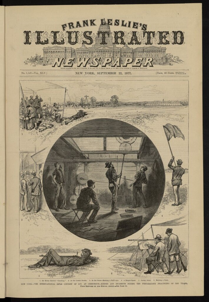 Miniatura de Frank Leslie´s Illustrated Newspaper del 22 de septiembre de 1877, nº 1,147