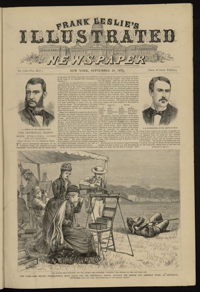 Miniatura de Frank Leslie´s Illustrated Newspaper del 29 de septiembre de 1877, nº 1,148