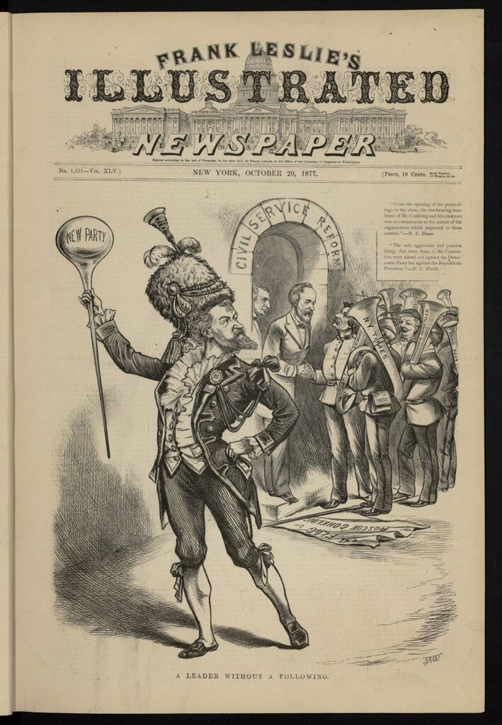 Miniatura de Frank Leslie´s Illustrated Newspaper del 20 de octubre de 1877, nº 1,151