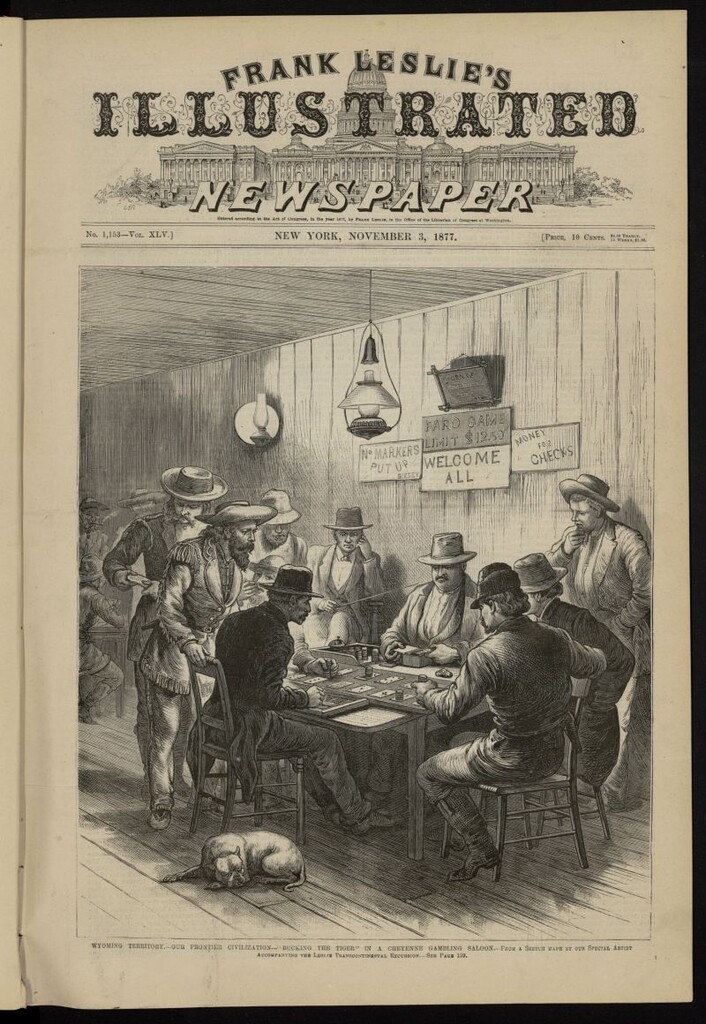 Miniatura de Frank Leslie´s Illustrated Newspaper del 3 de noviembre de 1877, nº 1,153