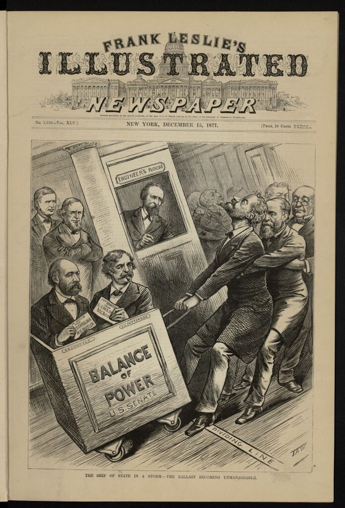 Miniatura de Frank Leslie´s Illustrated Newspaper del 15 de diciembre de 1877, nº 1,159