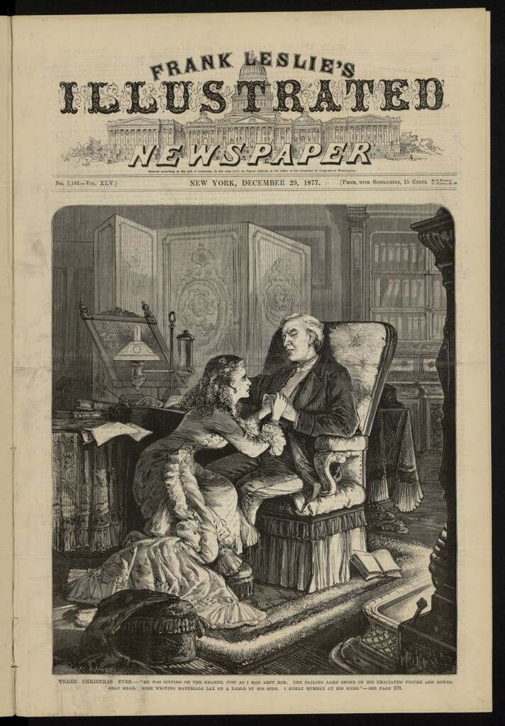 Miniatura de Frank Leslie´s Illustrated Newspaper del 29 de diciembre de 1877, nº 1,161