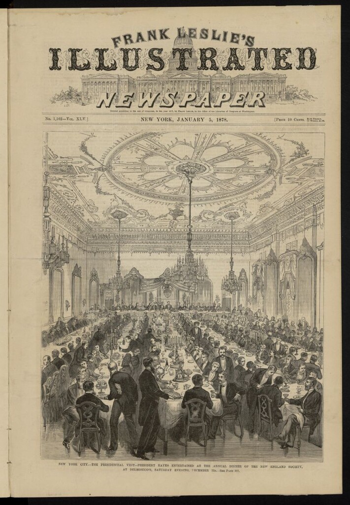 Miniatura de Frank Leslie´s Illustrated Newspaper del 5 de enero de 1878, nº 1,162
