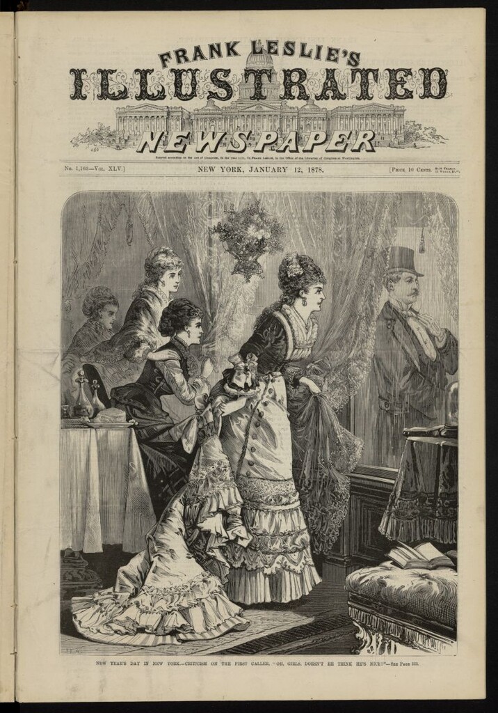 Miniatura de Frank Leslie´s Illustrated Newspaper del 12 de enero de 1878, nº 1,163