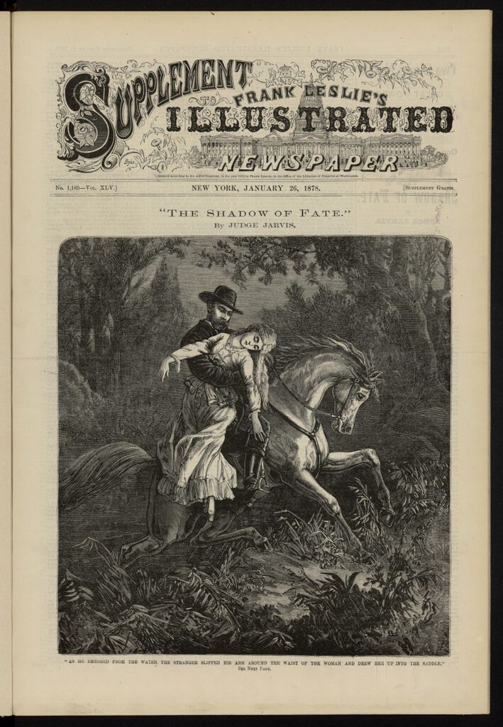 Miniatura de Frank Leslie´s Illustrated Newspaper del 26 de enero de 1878, suplemento al nº 1,165
