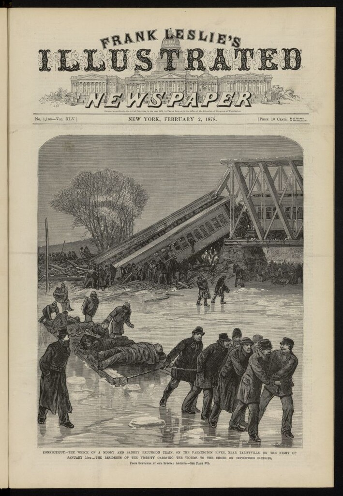 Miniatura de Frank Leslie´s Illustrated Newspaper del 2 de febrero de 1878, nº 1,166
