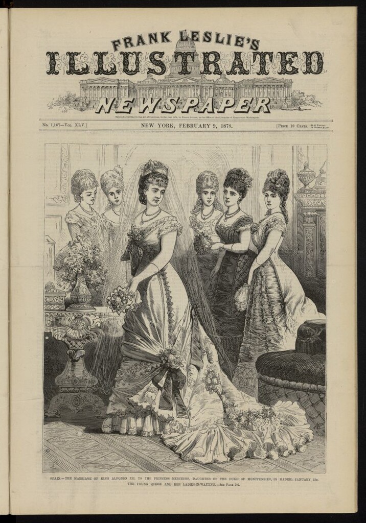 Miniatura de Frank Leslie´s Illustrated Newspaper del 9 de febrero de 1878, nº 1,167
