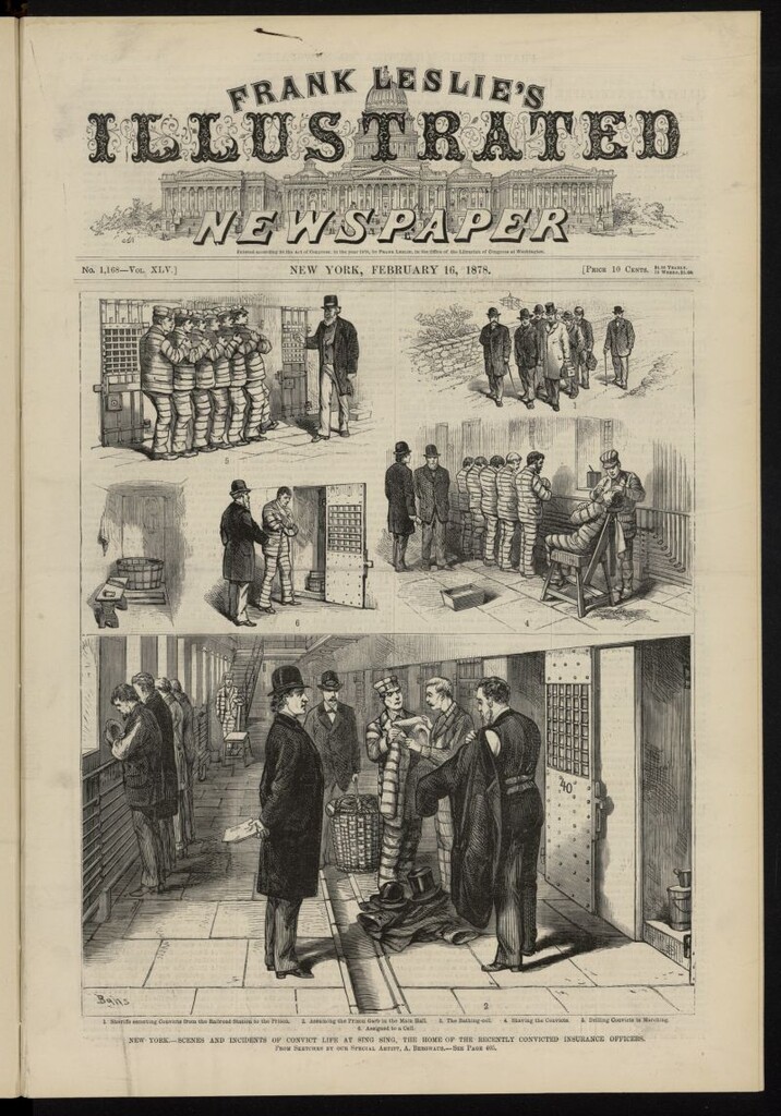 Miniatura de Frank Leslie´s Illustrated Newspaper del 16 de febrero de 1878, nº 1,168